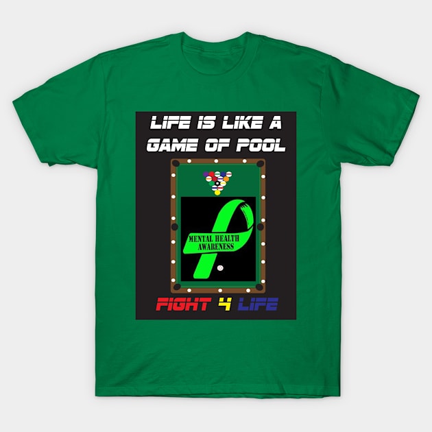 Game of Pool T-Shirt by Fitz42648